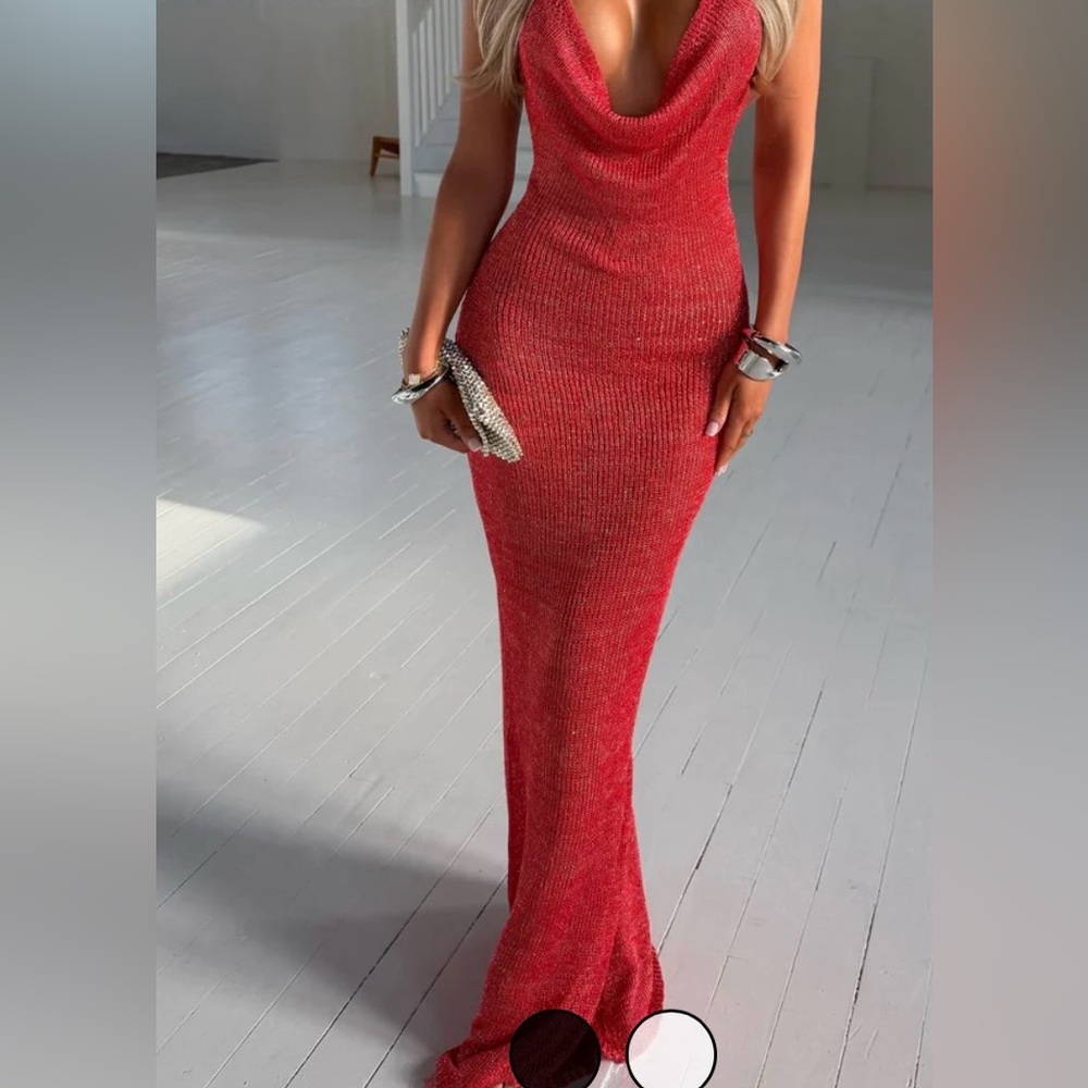 SORELLE Evissa Dress - Red